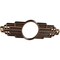 Ekena Millwork Elizabeth Architectural Grade PVC Pierced Medallion, 38"W x 19"H x 18"IH x 10 1/2"IW x 1"P, Copper CMPP38X19EBACO - alternate 5